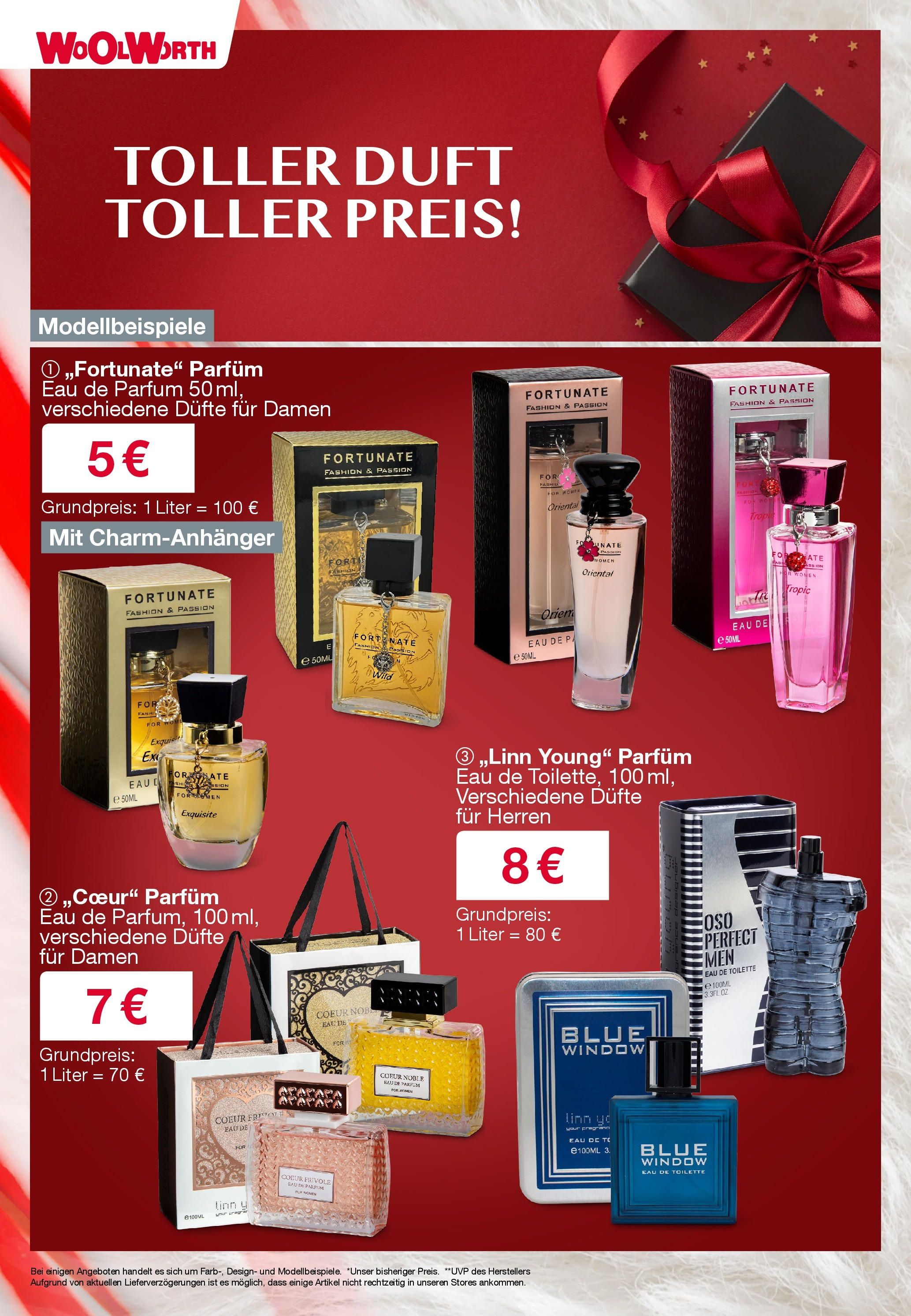 Woolworth - Woolworth: Wochenangebote (ab 26.11.2024) zum Blättern | Seite: 26 | Produkte: Toilette, Parfüm, Duft, Eau de Toilette