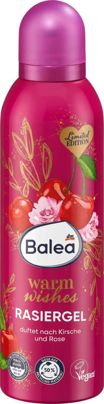 Balea Rasiergel Warm Wishes