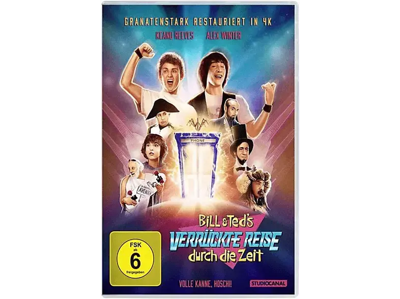 Bill & Ted's verrückte Reise durch die Zeit [DVD]