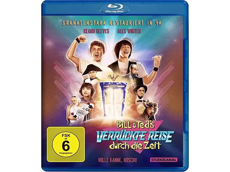 Bill & Ted's verrückte Reise durch die Zeit [Blu-ray]