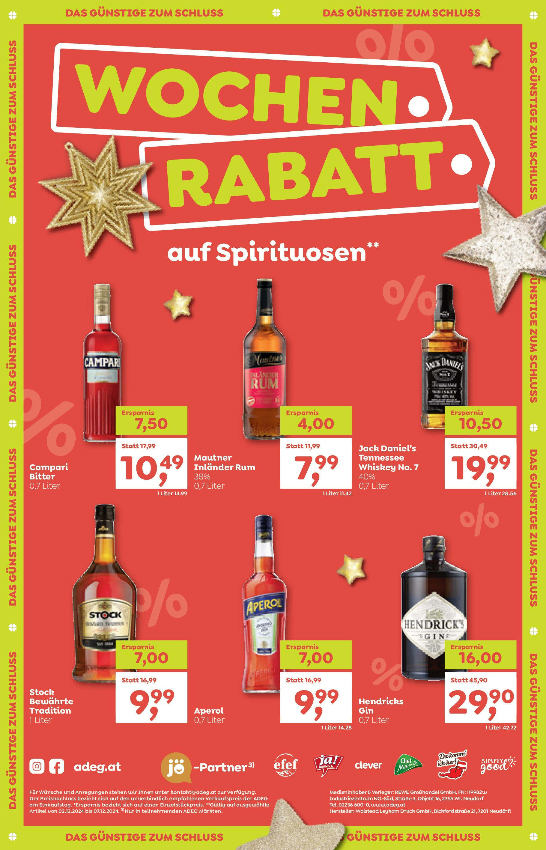 ADEG Angebote von 02.12.2024 - Aktuelle Angebote | Seite: 6 | Produkte: Whiskey