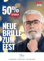 Base Eyewear Krist Augenoptik: Neue Brille zum Fest - bis 15.12.2024