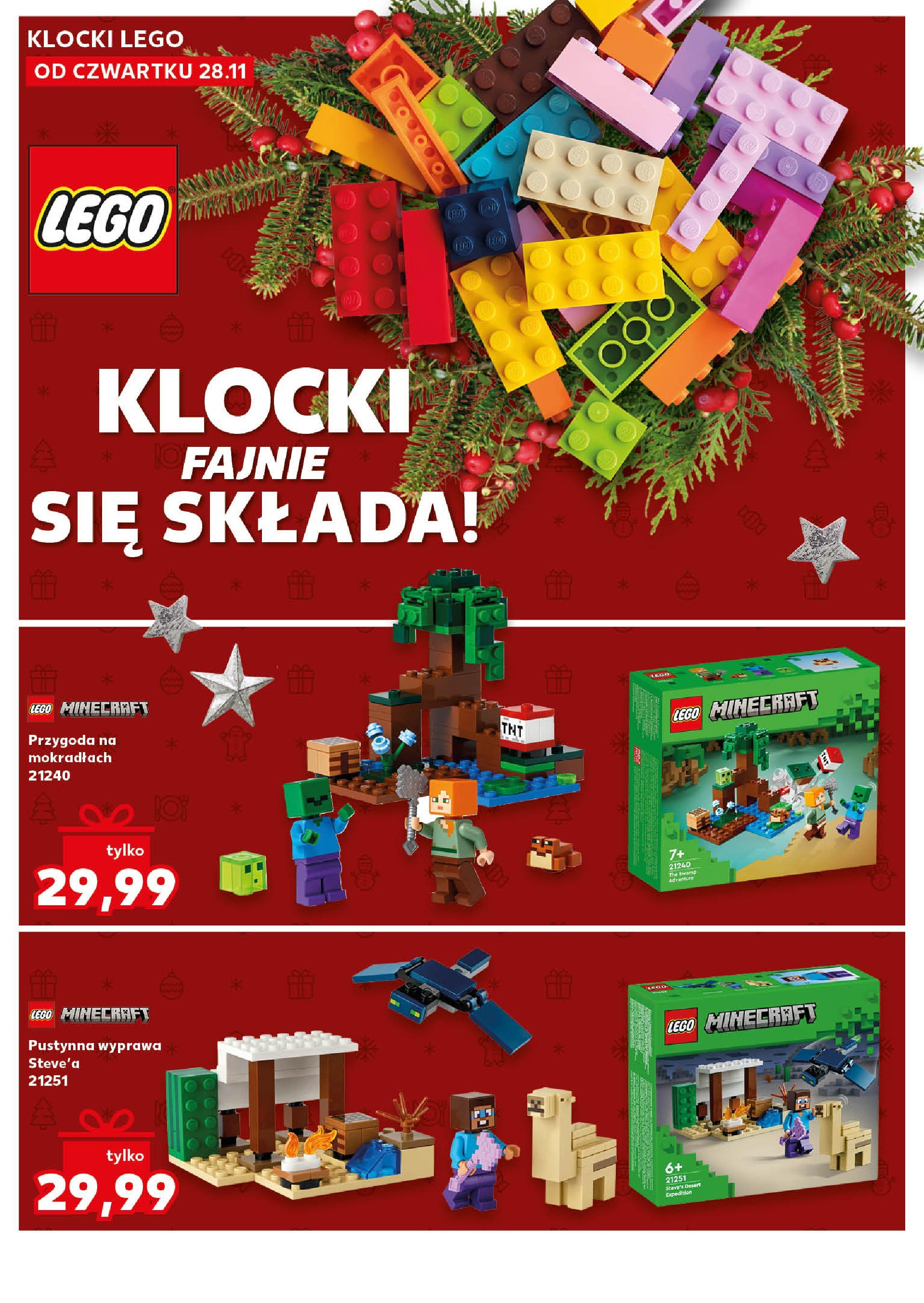 Kaufland - Kaufland gazetka do 24.12.2024 od 27.11.2024 - od jutra PDF | Strona: 2 | Produkty: Lego, Klocki Lego