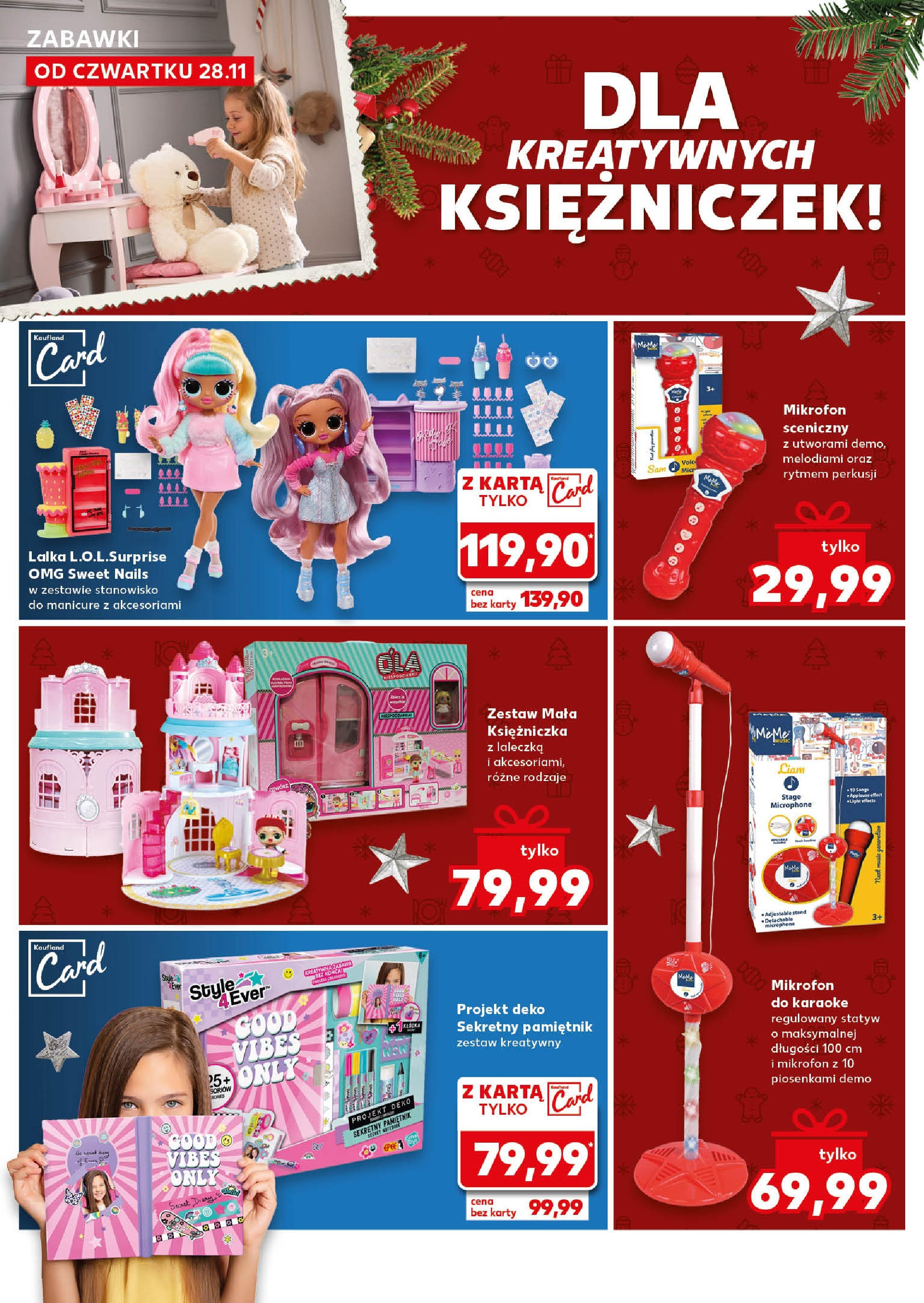 Kaufland - Kaufland gazetka do 24.12.2024 od 27.11.2024 - od jutra PDF | Strona: 16 | Produkty: Karta, Mikrofon, Lalka