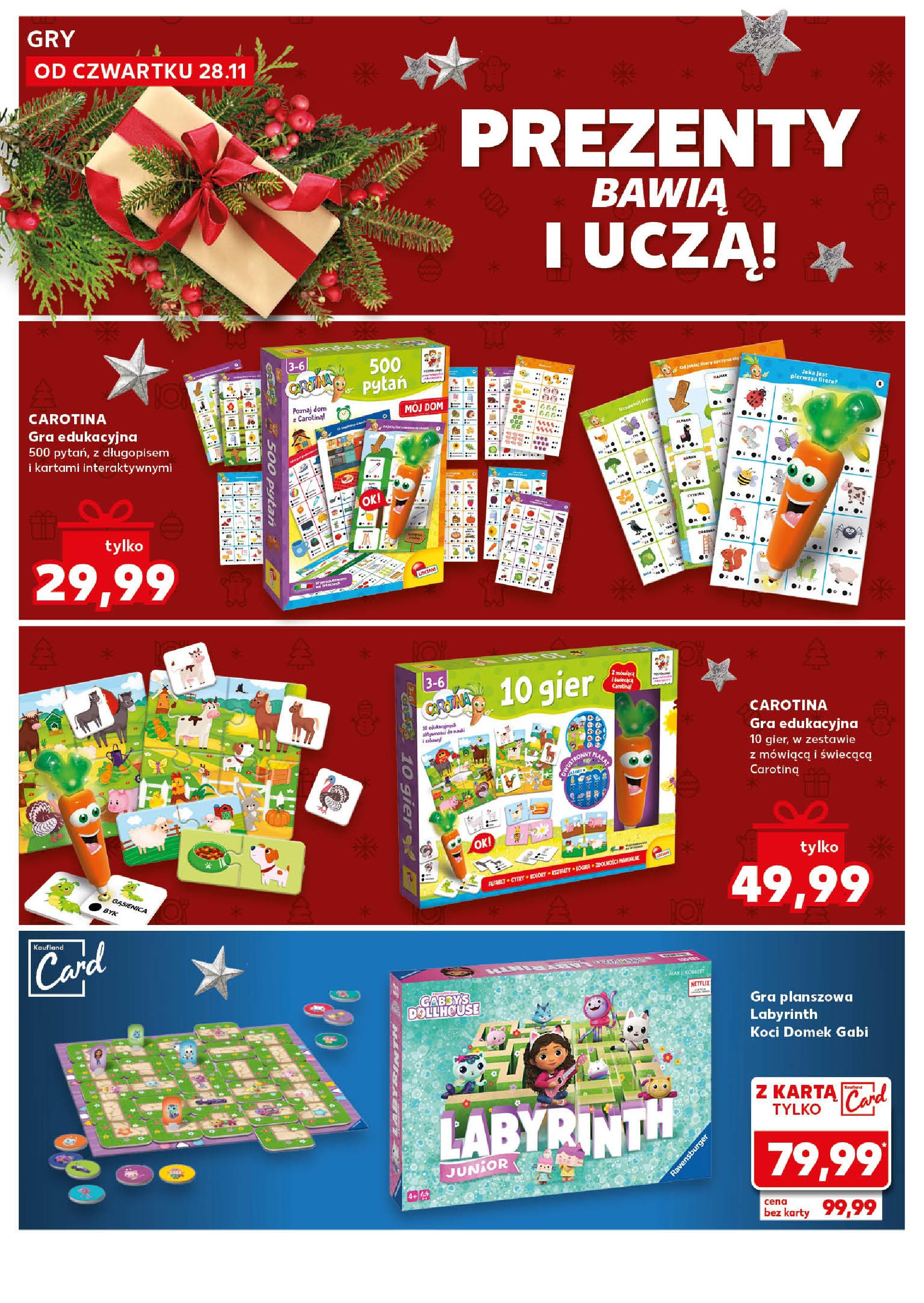 Kaufland - Kaufland gazetka do 24.12.2024 od 27.11.2024 - od jutra PDF | Strona: 24 | Produkty: Cytryna, Karta, Gra