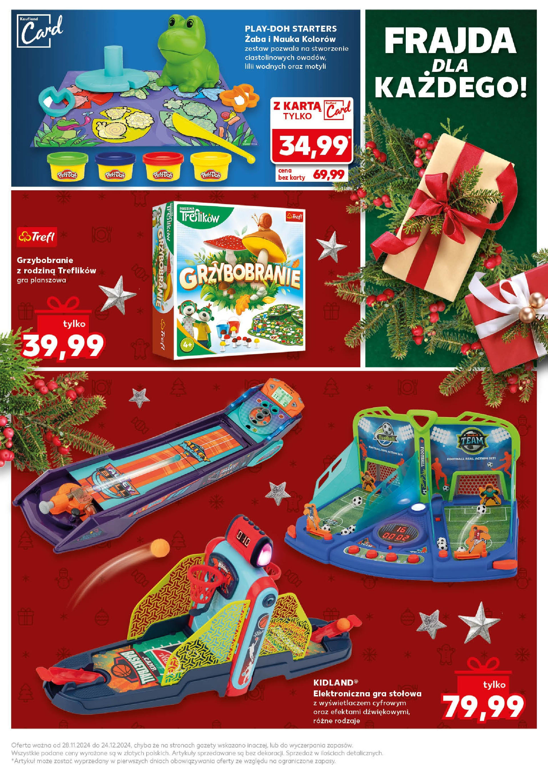 Kaufland - Kaufland gazetka do 24.12.2024 od 27.11.2024 - od jutra PDF | Strona: 30 | Produkty: Karta, Gra