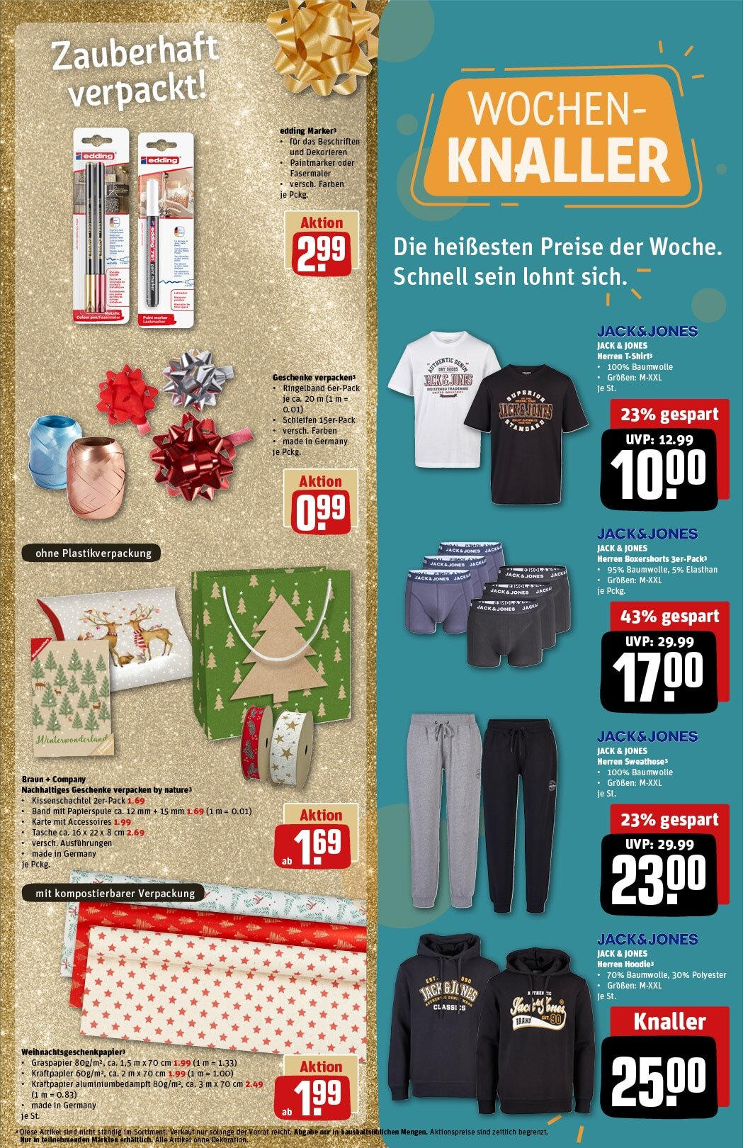 Rewe - Pegnitz, Nürnberger Straße, e 20 (ab 02.12.2024) zum Blättern » Angebote | Seite: 29 | Produkte: Tasche, Jacke