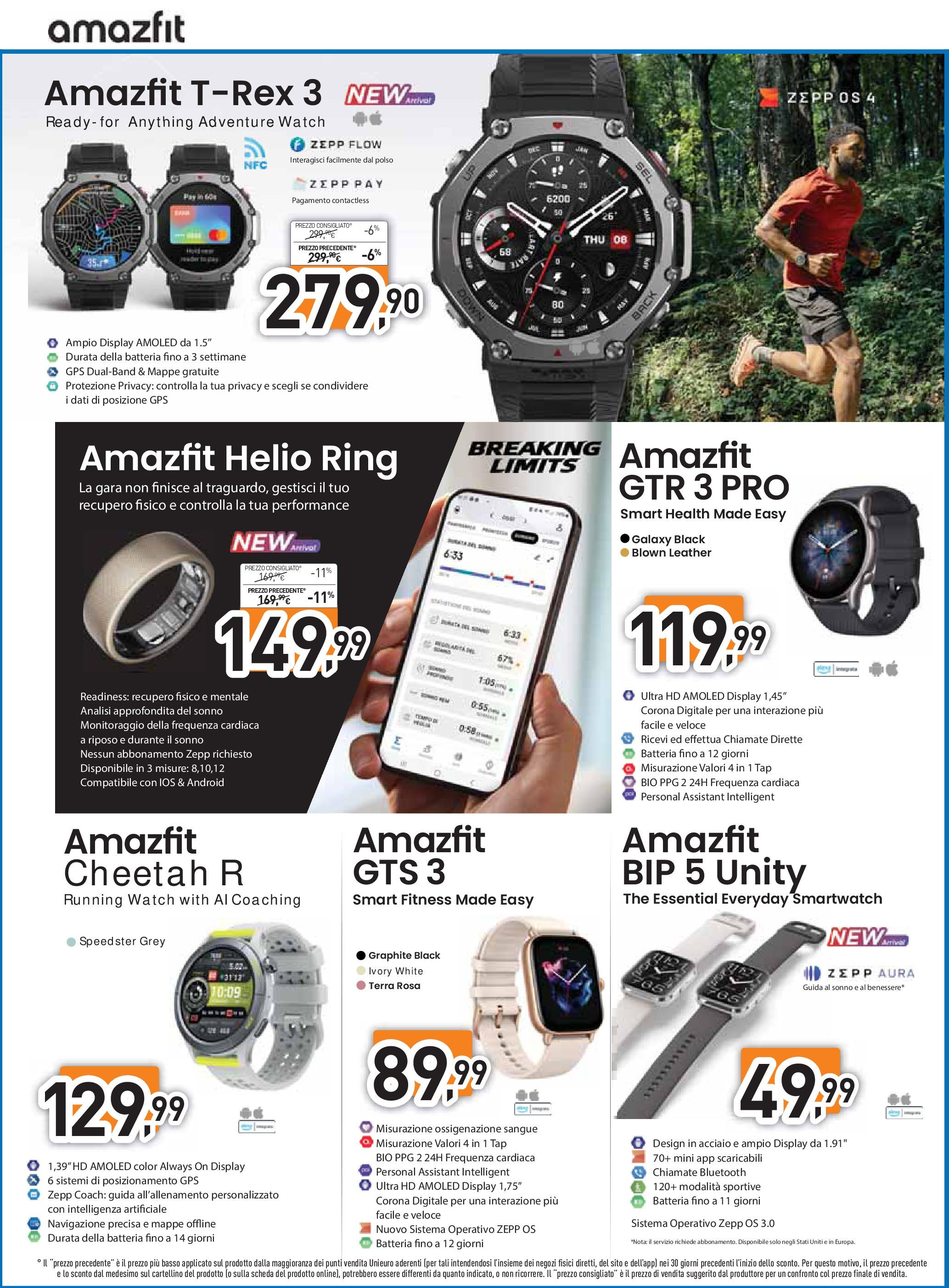 Unieuro BLACK FRIDAY 2024 volantino dal 28/11 ⏳ | Pagina: 31 | Prodotti: Navigazione, Smartwatch, Batteria, Terra