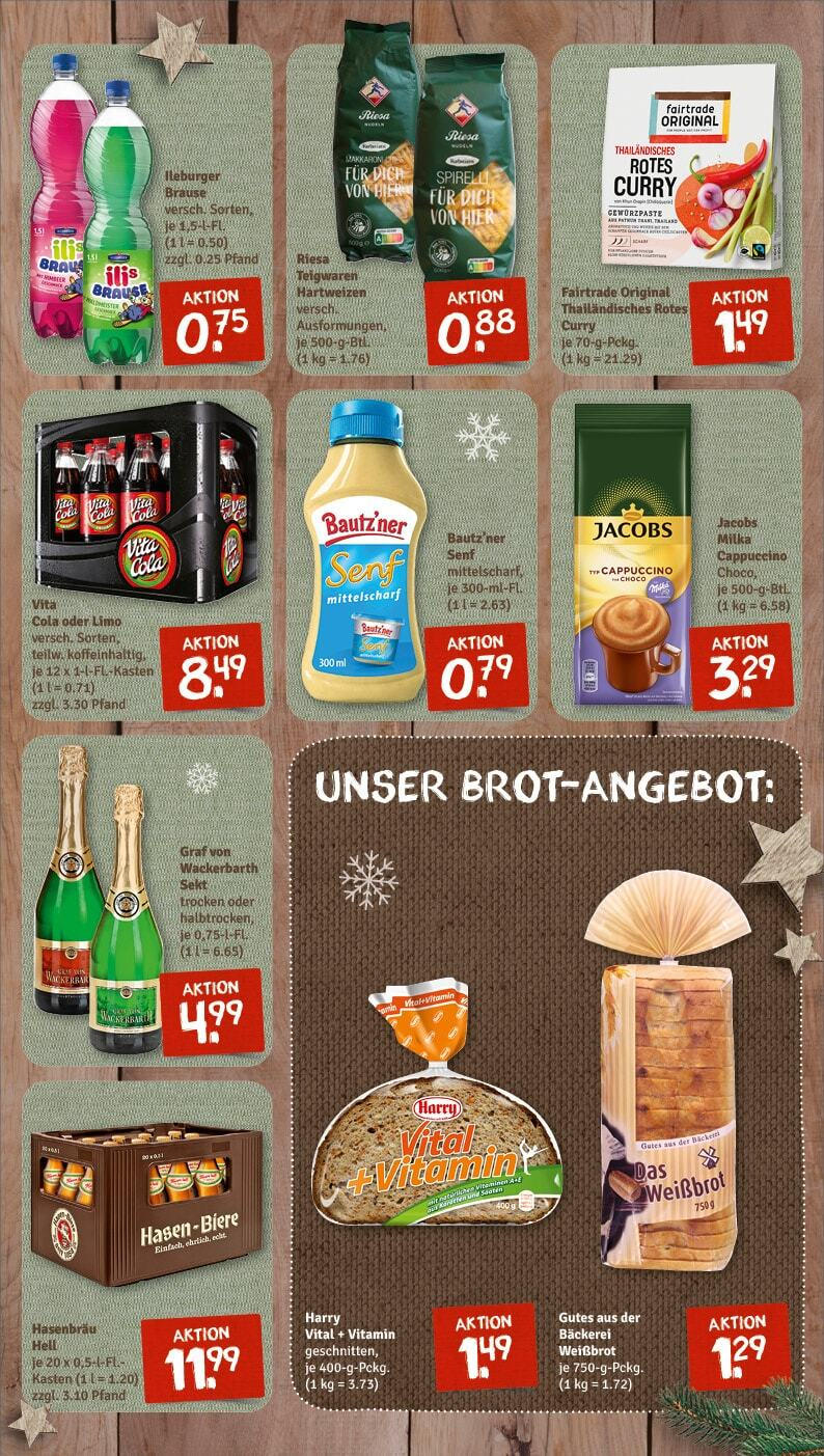 Rewe - Sömmerda, Gutsmuthsplatz 1 (ab 02.12.2024) zum Blättern » Angebote | Seite: 5 | Produkte: Bäckerei, Sekt, Milka, TV