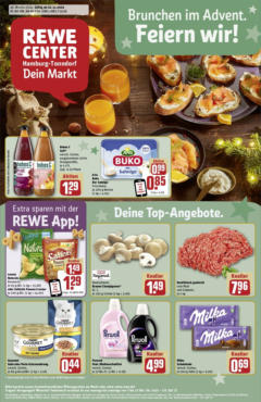 Rewe - Hamburg/Tonndorf, Tonndorfer Hauptstr. 71-81  - gültig ab dem 02.12.2024 | Seite: 14 | Produkte: Wiener wurstchen, Sirup, Pizza, Bourbon