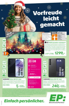 OFFERS - EP: Elektronikangebote - gültig ab dem 02.12.2024 | Seite: 2 | Produkte: Philips, Smart TV, TV, Kopfhörer