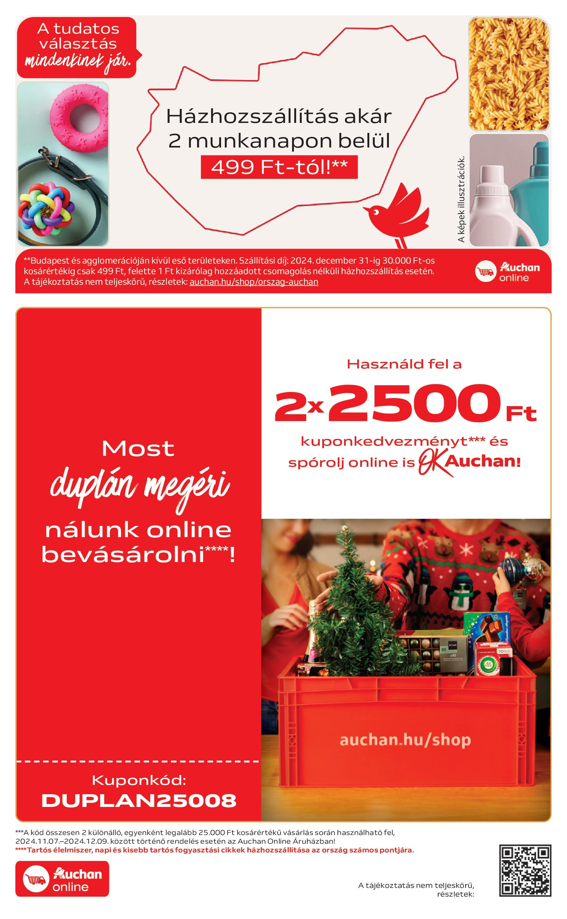 Auchan Akciós újság - 2024.11.28. -tól/töl > akció, lapozható szórólap 🛍️ | Oldal: 9