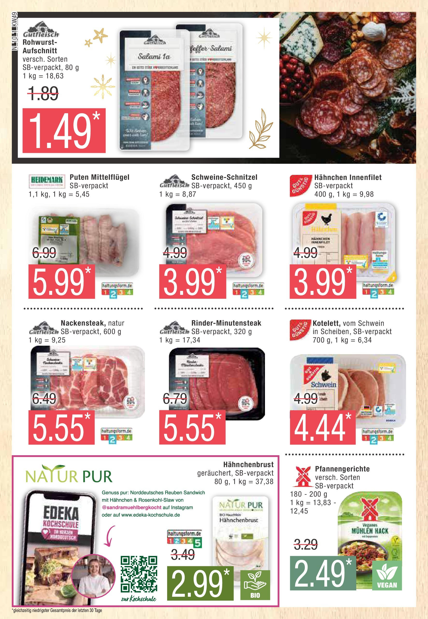 Marktkauf - Buxtehude, Bahnhofstr. 47 (ab 02.12.2024) » Angebote online | Seite: 10 | Produkte: Hahnchen, Salami, Hahnchenbrust