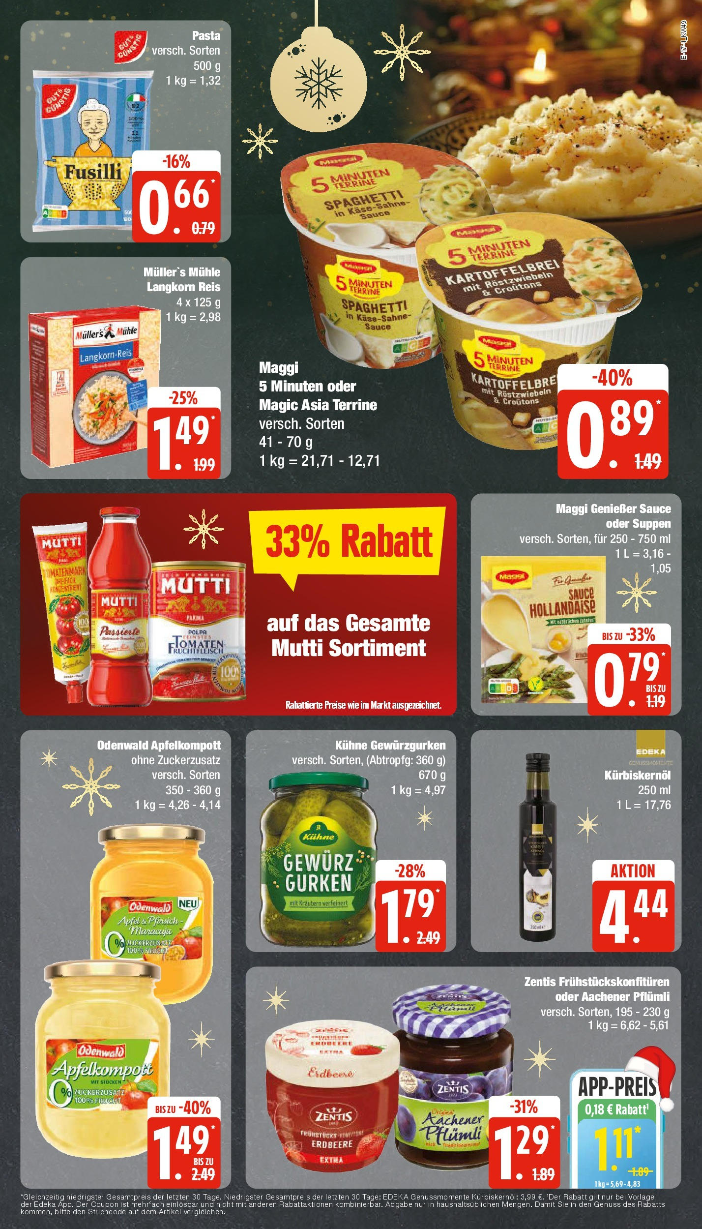 Marktkauf - Mölln, Industriestraße 1  (ab 02.12.2024) » Angebote online | Seite: 17 | Produkte: Kürbiskernöl, Äpfel, Pasta, Reis