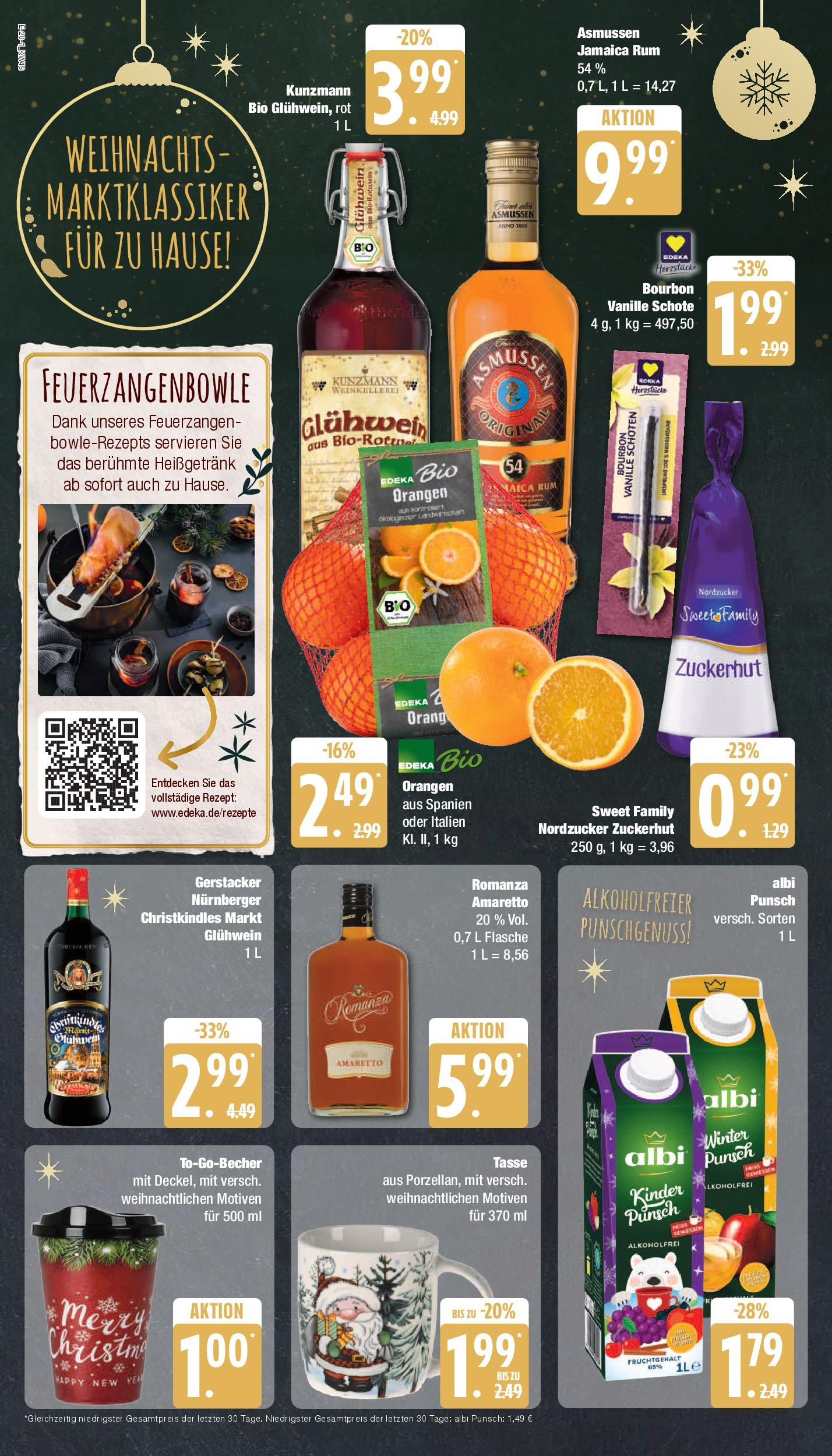 Marktkauf - Mölln, Industriestraße 1  (ab 02.12.2024) » Angebote online | Seite: 20 | Produkte: Rum, Orangen, Bourbon