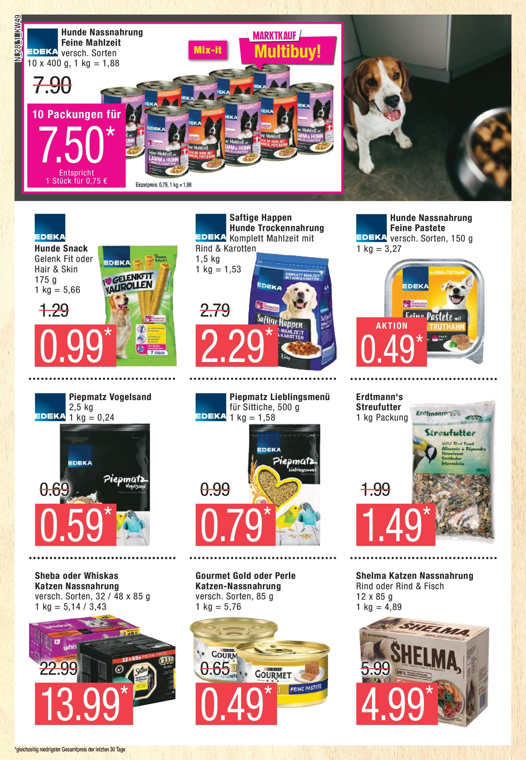 Marktkauf - Marktkauf: Wochenangebote (ab 01.12.2024) » Angebote online | Seite: 28 | Produkte: Sheba, Fisch, Whiskas