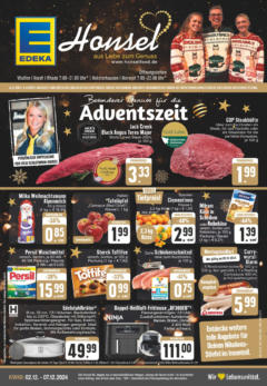 Vorschau von dem Prospekt des Geschäftes Edeka, gültig ab dem 01.12.2024