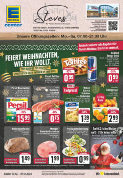 Vorschau von dem Prospekt des Geschäftes Edeka, gültig ab dem 01.12.2024