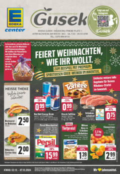 Vorschau von dem Prospekt des Geschäftes Edeka, gültig ab dem 01.12.2024