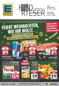 Vorschau von dem Prospekt des Geschäftes Edeka, gültig ab dem 01.12.2024