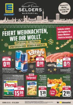 Vorschau von dem Prospekt des Geschäftes Edeka, gültig ab dem 01.12.2024