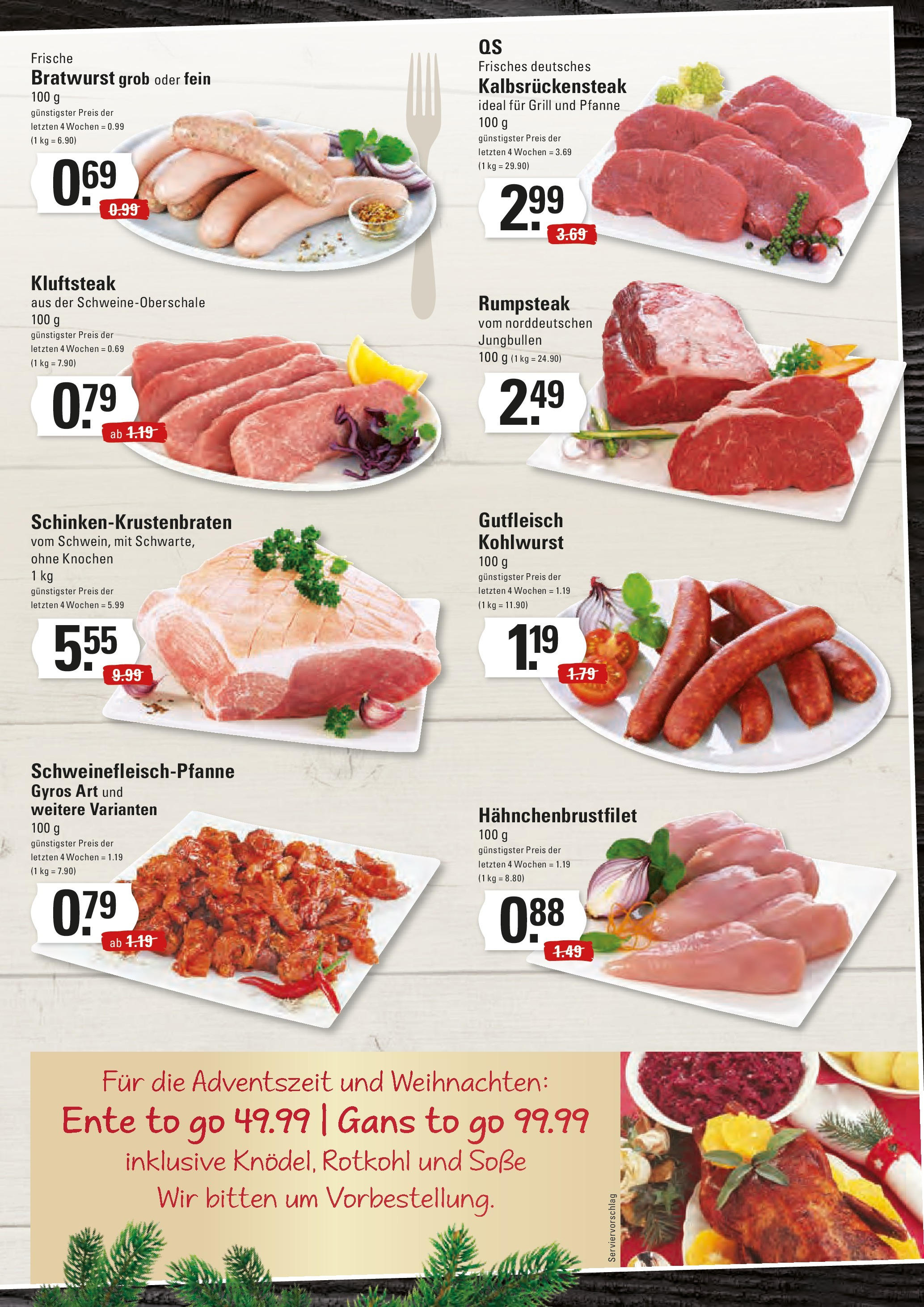 Edeka - Stade, Drosselstieg 7 (ab 01.12.2024) » Angebote Online | Seite: 3 | Produkte: Grill, Bratwurst, Gyros, Ente