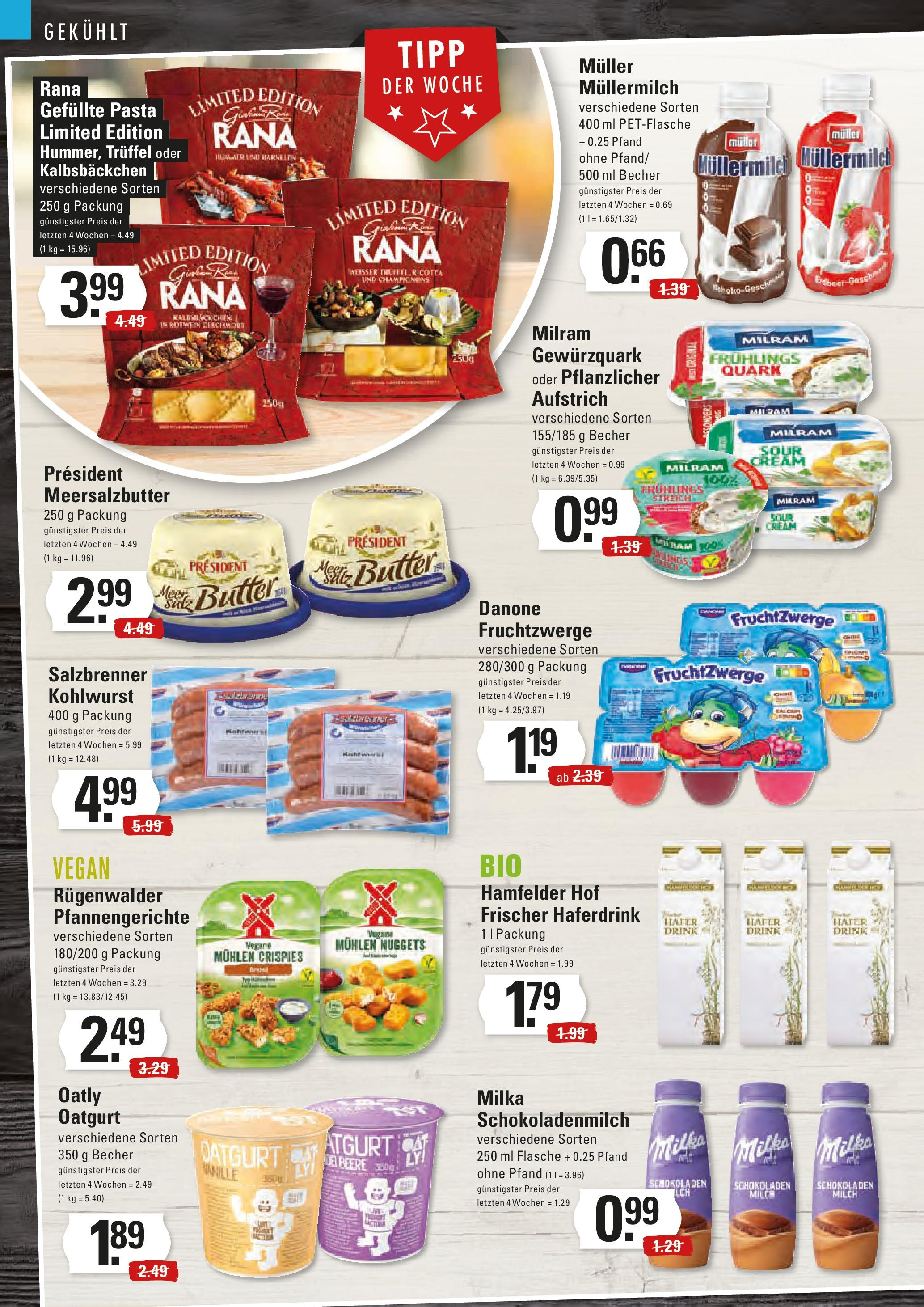 Edeka - Stade, Drosselstieg 7 (ab 01.12.2024) » Angebote Online | Seite: 8 | Produkte: Milch, Fruchtzwerge, Haferdrink, Müllermilch