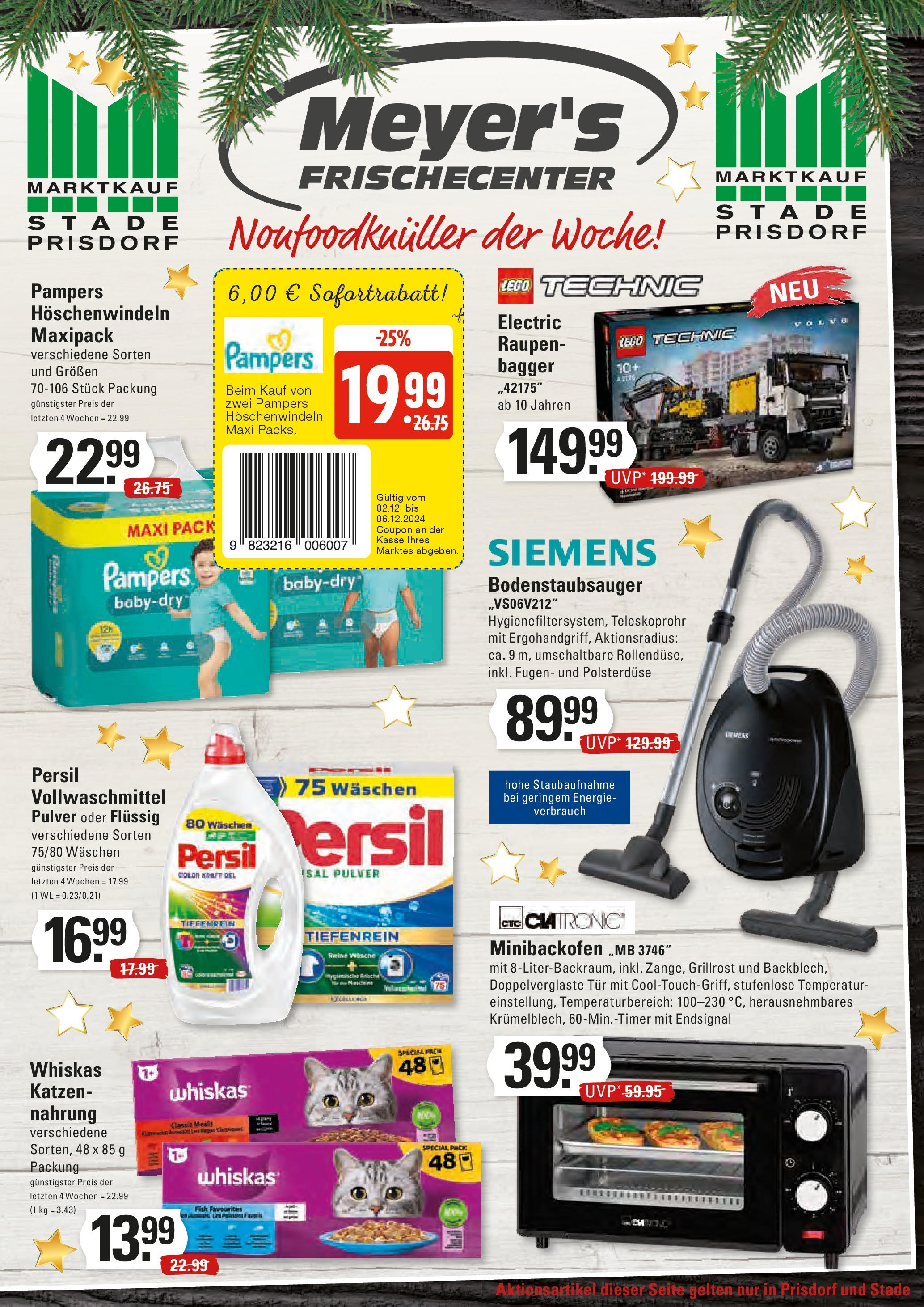 Edeka - Stade, Drosselstieg 7 (ab 01.12.2024) » Angebote Online | Seite: 17 | Produkte: Pampers, Tür, Persil, Whiskas