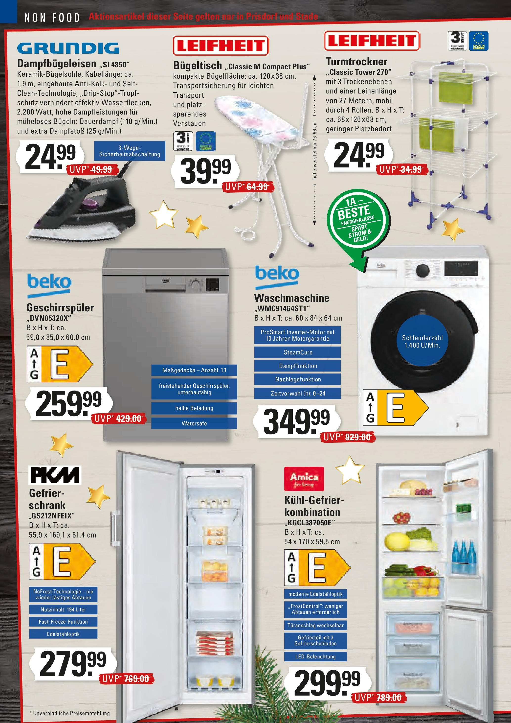 Edeka - Stade, Drosselstieg 7 (ab 01.12.2024) » Angebote Online | Seite: 20 | Produkte: Geschirrspüler, Schrank, Waschmaschine