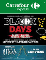 Carrefour Express Black days - al 11.12.2024