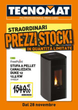 Straordinari prezzi stock!