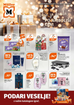 Müller katalog - pregled letaka veljavnega od 01.12.2024