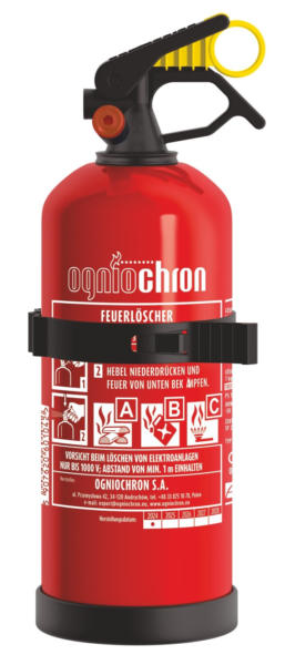 Ogniochron Pulverfeuerlöscher, 1 Kg