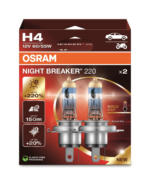 ATU Aurich Osram Night Breaker 220 H4 12 V Glühlampe, 2 Stück