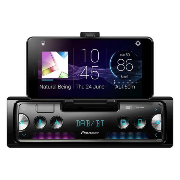 Pioneer Sph-20Dab Smartphone- Autoradio, Dab/Dab+ Empfang, Usb, Bluet