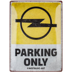 Nostalgic Art Retro Blechschild 30X40Cm, Motiv " - Parking Only",