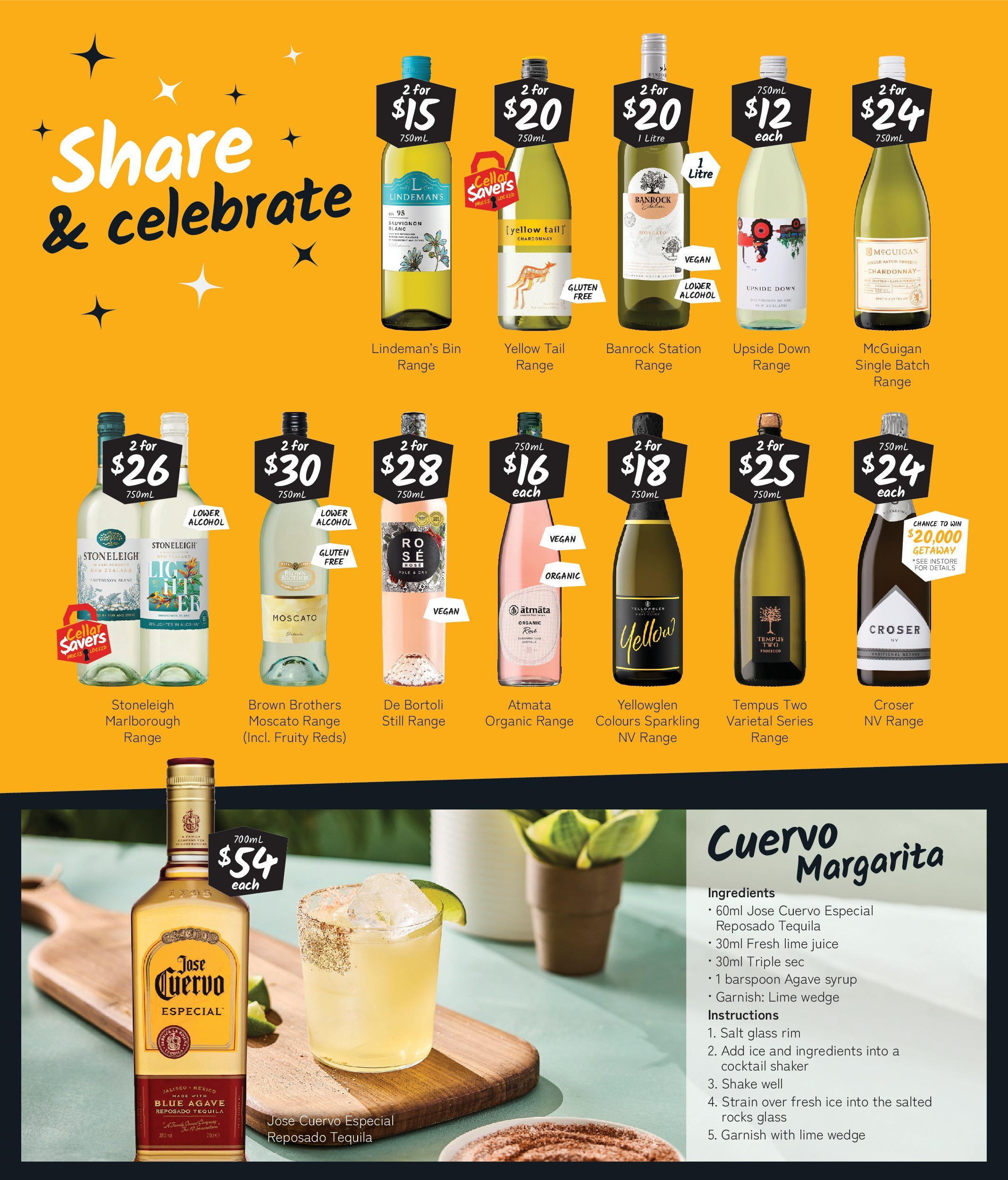 Cellarbrations Catalogue QLD - 02/12/2024 > weekly / monthly specials | Page: 6 | Products: Juice, Salt, Lime