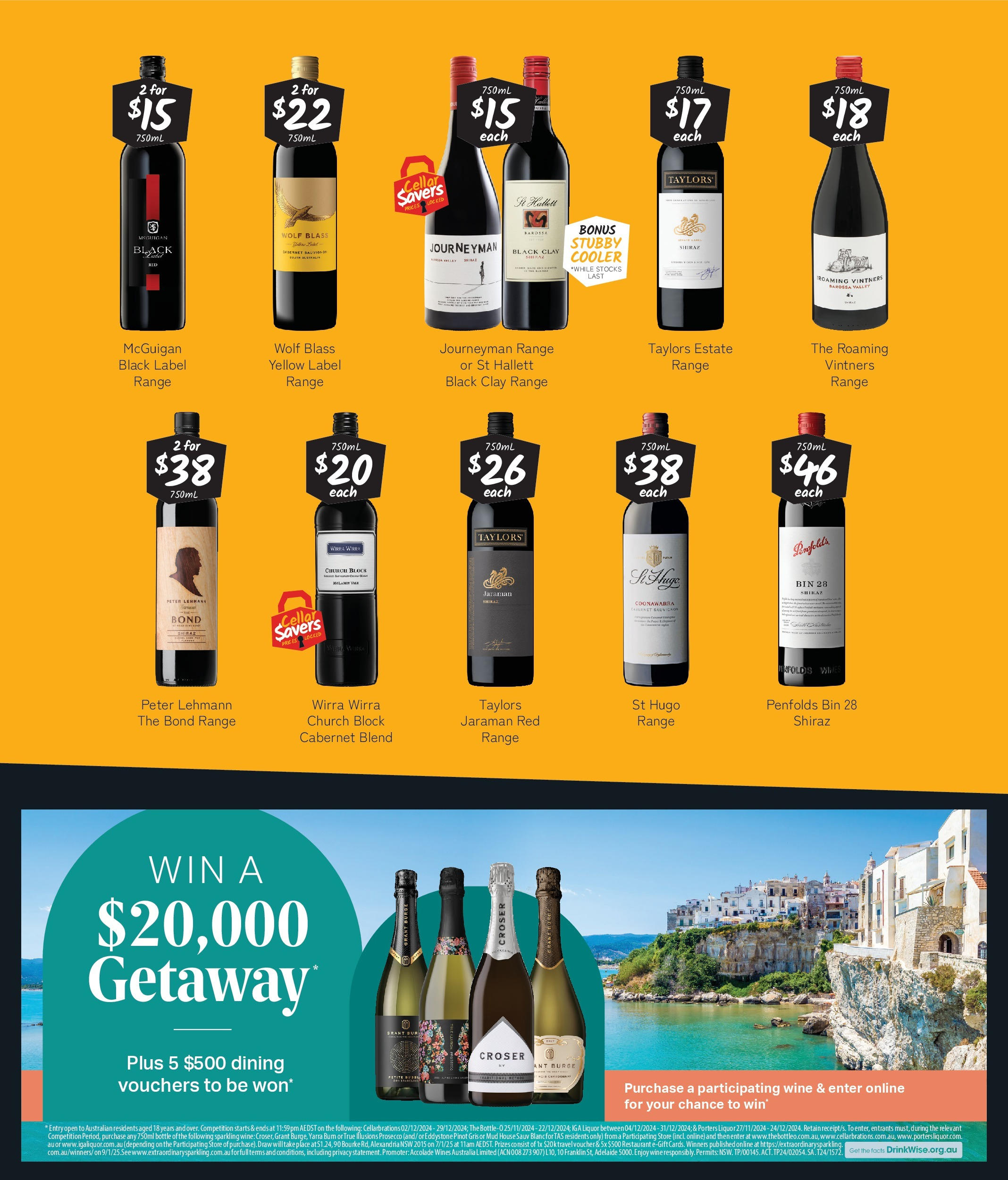 Cellarbrations Catalogue QLD - 02/12/2024 > weekly / monthly specials | Page: 7 | Products: Wine, Clay