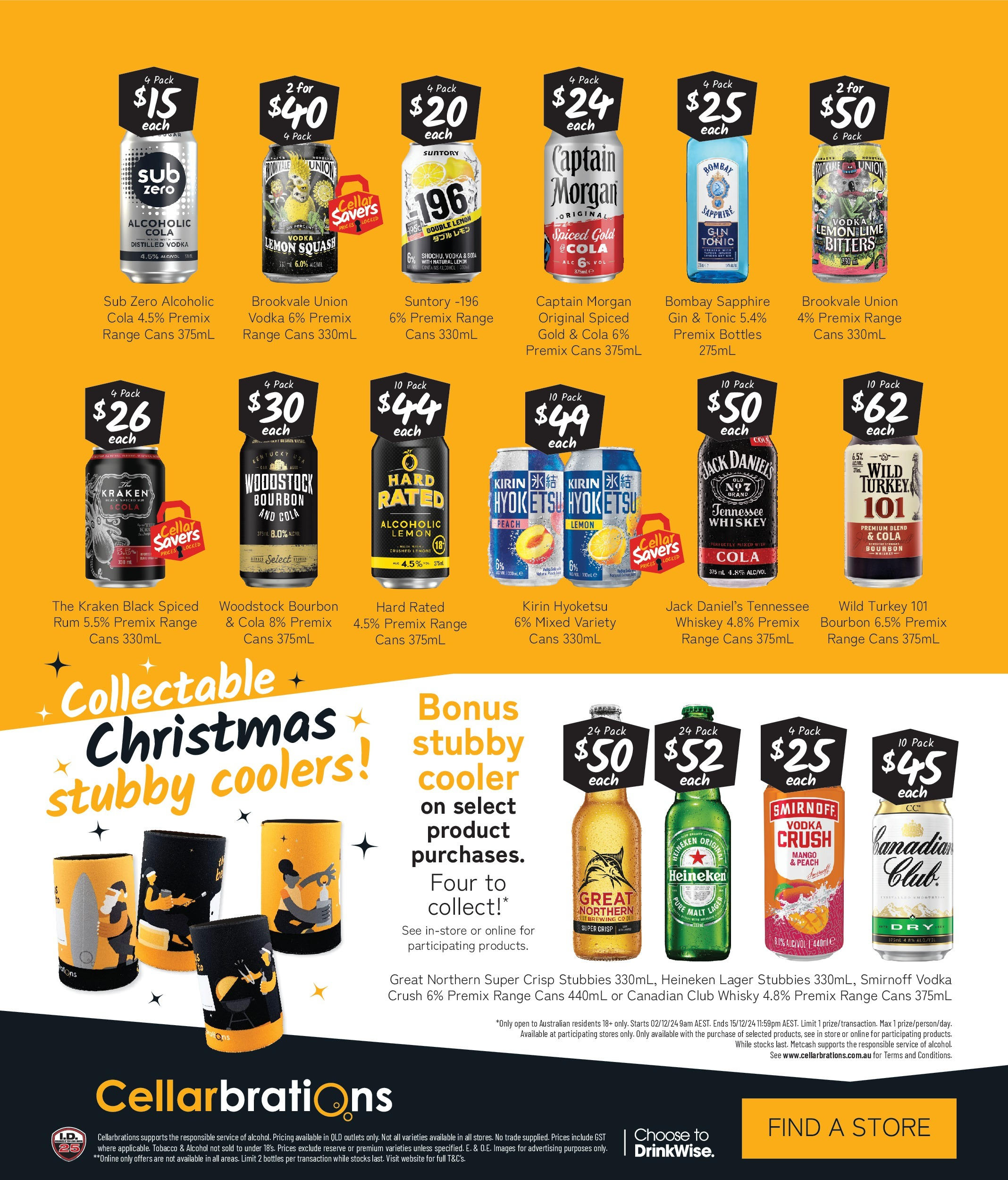 Cellarbrations Catalogue QLD - 02/12/2024 > weekly / monthly specials | Page: 8 | Products: Bourbon, Gin, Mango, Turkey