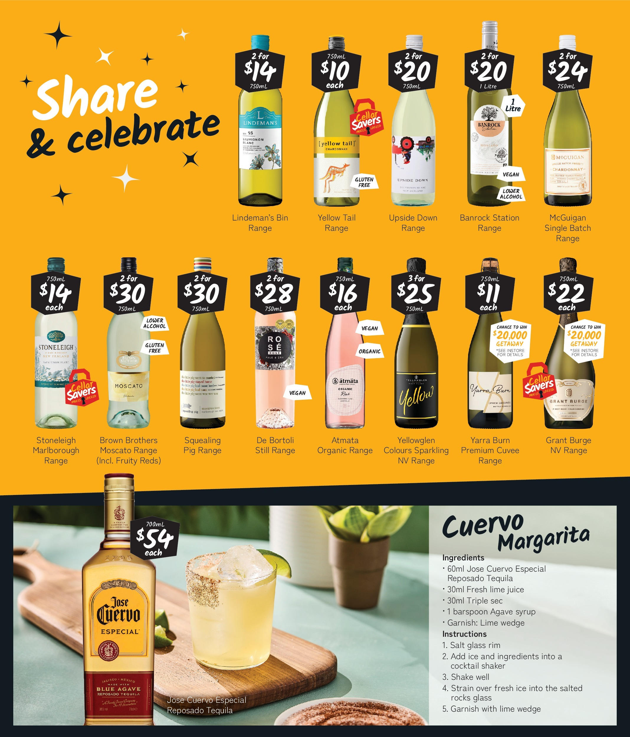 Cellarbrations Catalogue VIC - 02/12/2024 > weekly / monthly specials | Page: 6 | Products: Juice, Salt, Lime