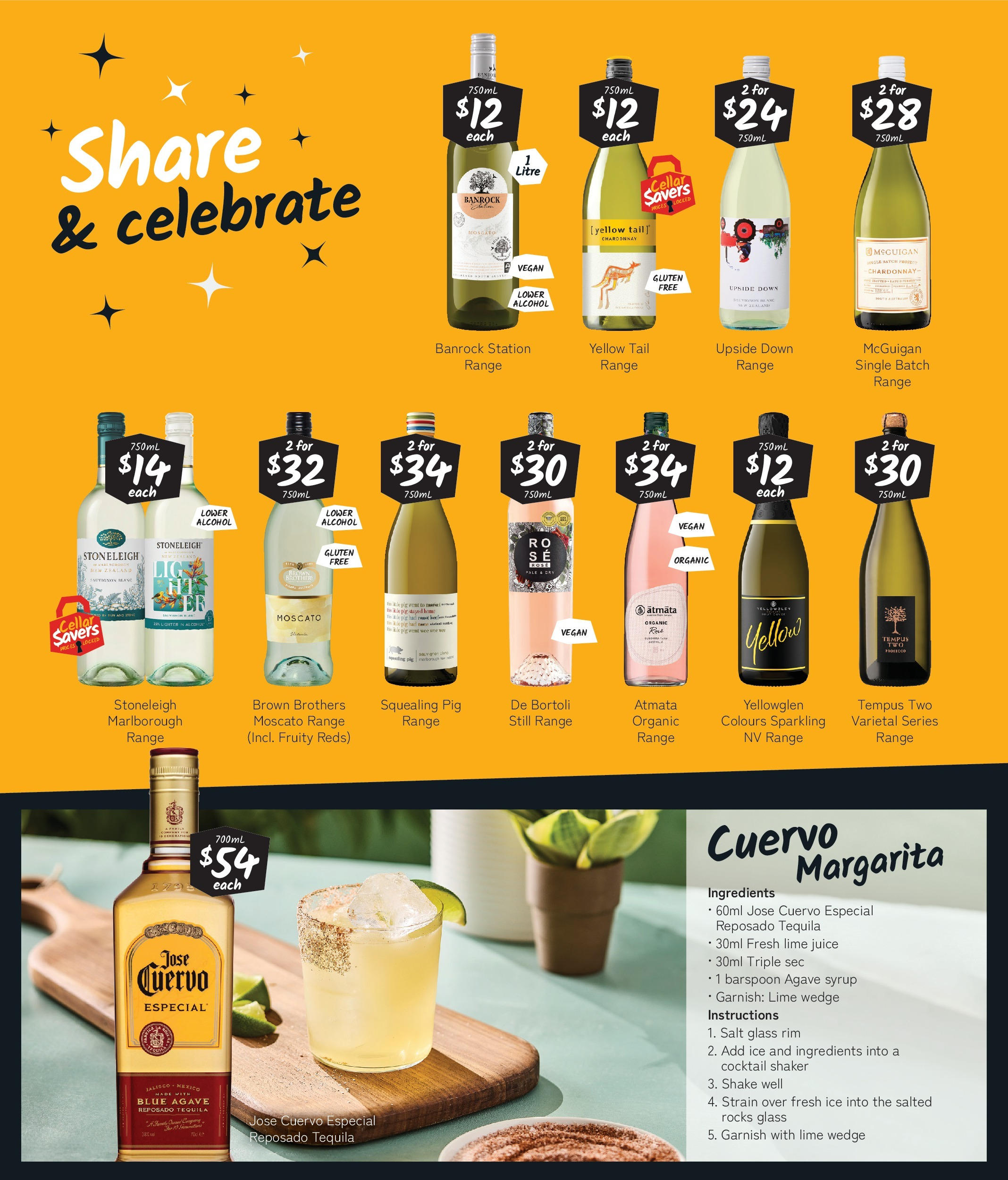 Cellarbrations Catalogue NT - 01/12/2024 > weekly / monthly specials | Page: 6 | Products: Juice, Salt, Lime