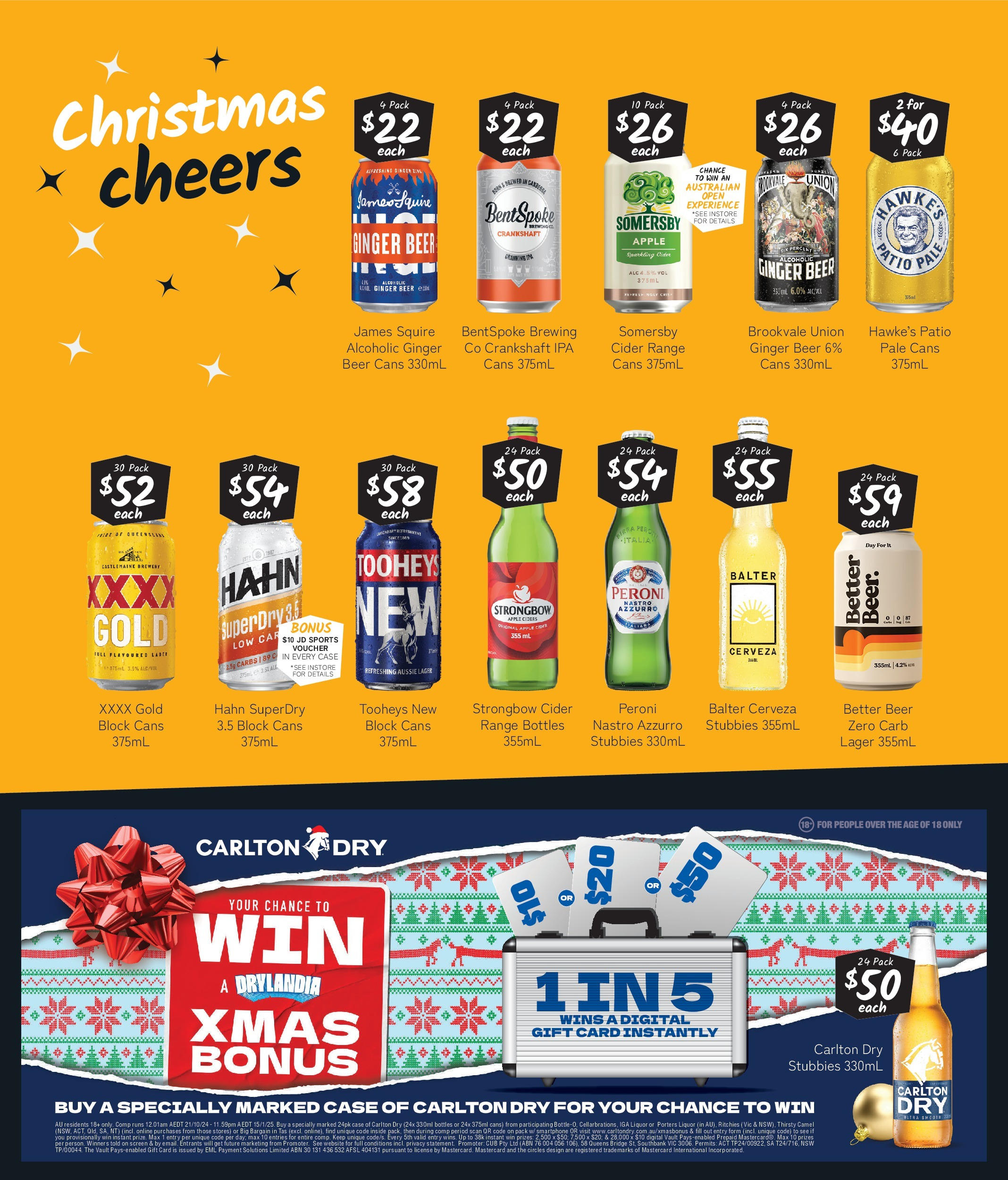 Cellarbrations Christmas 2024 sale catalogues >> specials 🎁🎄 | Page: 4 | Products: Beer, Digital, Smartphone, Case