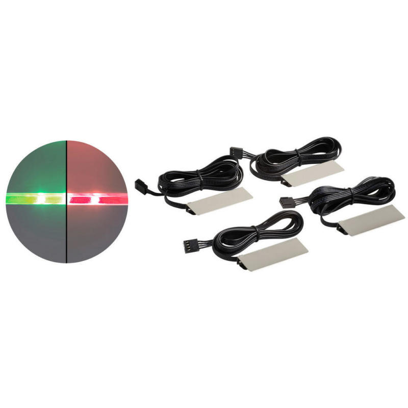 LED-Clips bunt