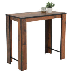 Bartisch Frieda II Eiche Old Wood Nachbildung Holzwerkstoff B/H/T: ca. 120x108x58 cm