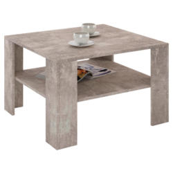 Couchtisch Venta VET01 Beton Optik B/H/T: ca. 68x41x68 cm