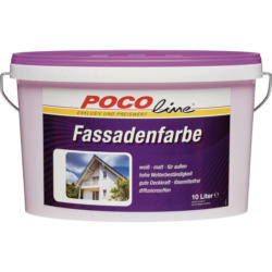 POCOline Fassadenfarbe weiß ca. 10 l