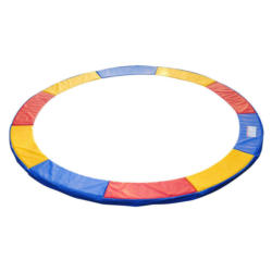 HOMCOM Randabdeckung für Trampoline für Trampoline gelb H/D: ca. 1,5x305 cm