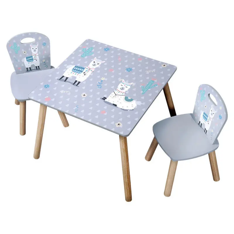 Kesper Kindertisch mit zwei St&uuml;hlen