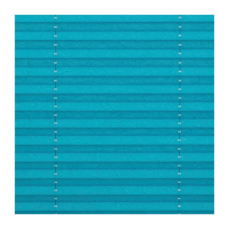 Spannplissee blau B/L: ca. 55x130 cm