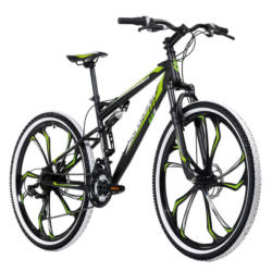 KS-Cycling Mountain-Bike Scrawler KS600M 27,5 Zoll Rahmenhöhe 51 cm 21 Gänge schwarz schwarz ca. 27,5 Zoll